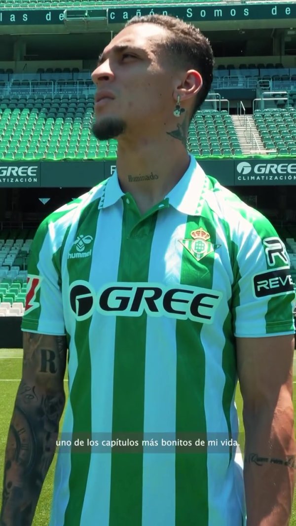 😭Anthony said goodbye to Betis affectionately: This is the most beautiful chapter in life, this love will never stop in this life