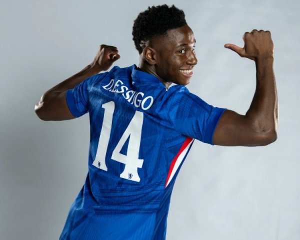 The jersey number is confirmed! Essugo will wear the No. 14 jersey to play for Chelsea