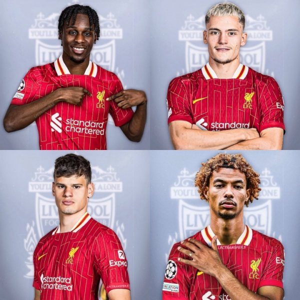 Unfamiliar 😨Liverpool has spent 200 million euros to sign Wilz and others, and signing Ekitic will spend more than 300 million euros