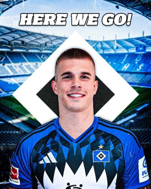 Hamburg officially announced loan to Tottenham 18-year-old central defender Vuskovic, imitating Romano HereWeGo official announcement