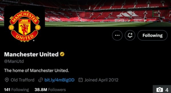 Change again😅New introduction to Manchester United s social media account: I have been hated and loved, but I have never been ignored