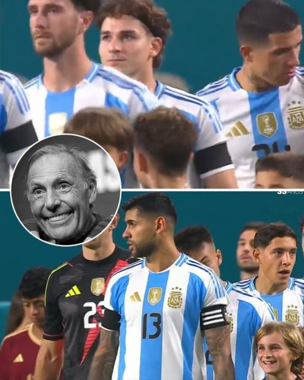 Romero wore a black armband during the game to pay tribute to the deceased Boca coach Russo