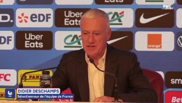 Deschamps: I feel sad that Dembele is injured again, 8 forwards provide diverse options for the offense